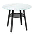 Livsip 5PCS Outdoor Dining Set Round Table PE Wicker Chairs