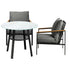 Outdoor Dining Setting Table Sofa Chairs 3PCS