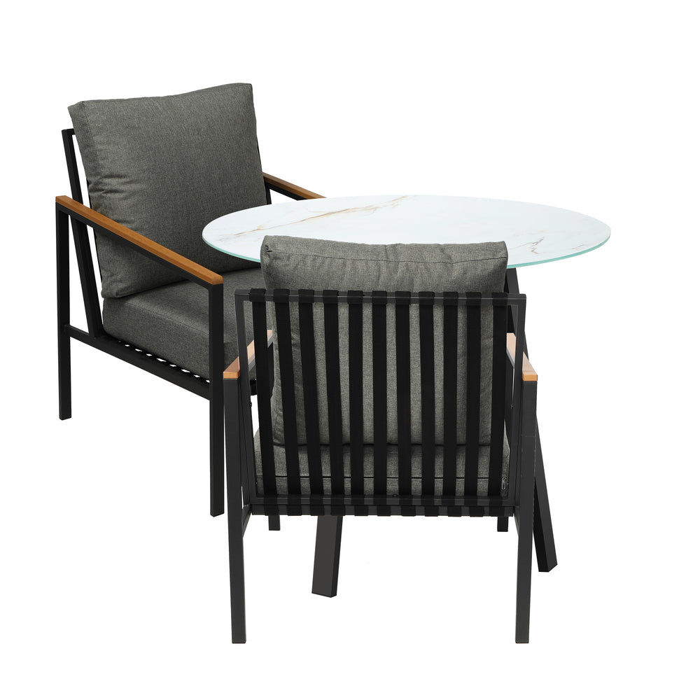 3PCS Outdoor Dining Setting Patio Bistro Set