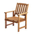 3PC Outdoor Dining Set Solid Wood Chair and Table
