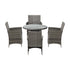 Outdoor Dining Set Table&Chairs 5PCS Lounge Setting