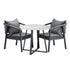 3PCS Outdoor Dining Set Table&Lounge Chair