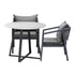 3PCS Outdoor Dining Set Table&Lounge Chair