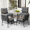 5 Piece Outdoor Dining Set Garden Patio Table & Chairs