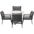Livsip Outdoor Dining Set 5PCS Garden Lounge Setting