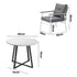 Outdoor Dining Set 2 Seater Marble Table