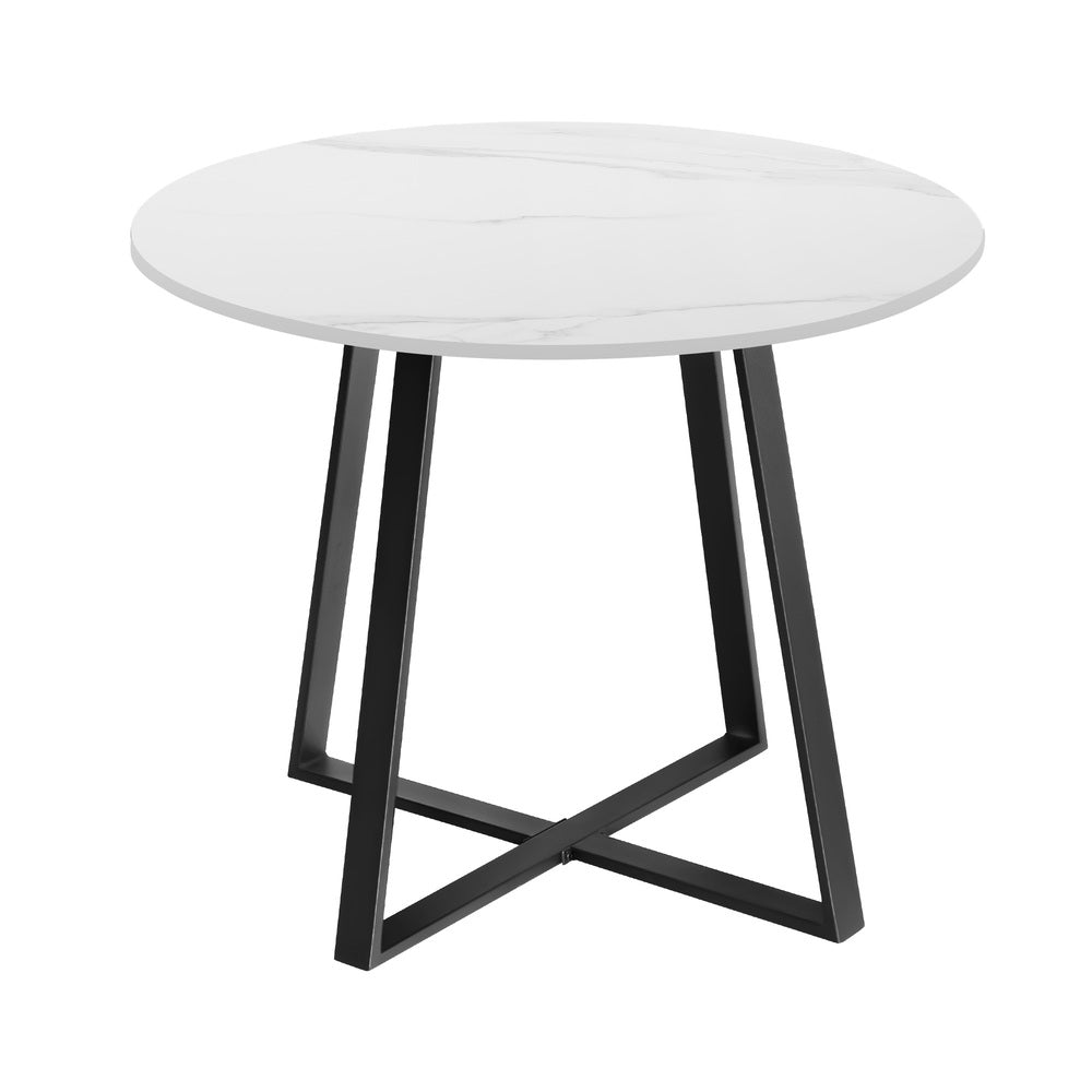 Outdoor Dining Set 2 Seater Marble Table