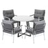 Outdoor Dining Set 4 Seater Marble Table