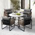 Outdoor Dining Set 4 Seater Sintered Stone Table
