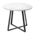 Livsip 3PCS Outdoor Dining Set Round Table and Chairs with Cushions