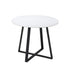 Livsip 5-Piece Outdoor Dining Set with Stone Compound Table, 150kg Cap