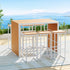 Gardeon 7-Piece Outdoor Bar Set Table Chairs Patio Bistro Set 6 Seater