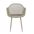 4PC Outdoor Dining Chairs PP Lounge Chair Patio Furniture Garden Coffee