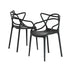 Gardeon 4PC Outdoor Dining Chairs PP Portable Stackable Chair Patio Furniture