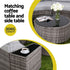 Gardeon 8 Seater Outdoor Sofa Set 14PCS Table Chair Set Rattan Patio Furniture