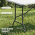 Gardeon 180cm Folding Table Portable Fold-in-Half with Handle Camping Picnic