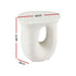 Gardeon Outdoor Side Table MGO Arch Cutout Garden Stool Stone Look White