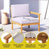 5 Seater Outdoor Sofa Set Acacia Wood Lounge Furniture 6 Piece