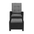 Outdoor Recliner Chairs Wicker Sun Lounge Black