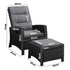 Outdoor Recliner Chairs Wicker Sun Lounge Black