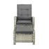 Recliner Chairs Sun lounge Wicker Sofa Grey