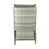 Recliner Chairs with Adjustable Footrest Grey