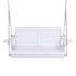 Gardeon Porch Outdoor Swing Chair With Cup Holder Wooden Furniture 2 Seater