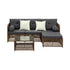 Outdoor Furniture Lounge Setting 4 Seater Wicker Sofa Set
