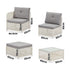 Outdoor Furniture Sofa Set 7-Piece Wicker Lounge Setting