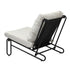 2PC Outdoor Lounge Chairs Patio Sofa with Cushions Beige