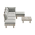 Livsip 6 Piece Outdoor Furniture Sofa Set Wooden Lounge Setting