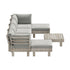 Livsip 7PCS Outdoor Sofa Set Wooden Lounge Setting Table Chair