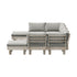 Livsip 9PCS Outdoor Sofa Set Wooden Lounge Setting Table Chair
