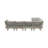 Livsip 8PCS Outdoor Sofa Set Wooden Lounge Setting Table Chair