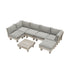 Livsip 7PCS Outdoor Furniture Sofa Set Lounge Setting Garden