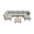 Livsip 7PCS Outdoor Furniture Sofa Set Lounge Setting Garden