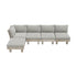 Livsip 5PCS Outdoor Furniture Sofa Set Wooden Lounge Setting