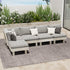 Livsip 5PCS Outdoor Furniture Sofa Set Wooden Lounge Setting