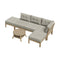 Outdoor Lounge Sofa Set 6 Piece Garden Furniture