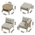 Outdoor Lounge Sofa Set 6 Piece Garden Furniture