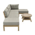 Outdoor Lounge Sofa Set 6 Piece Garden Furniture