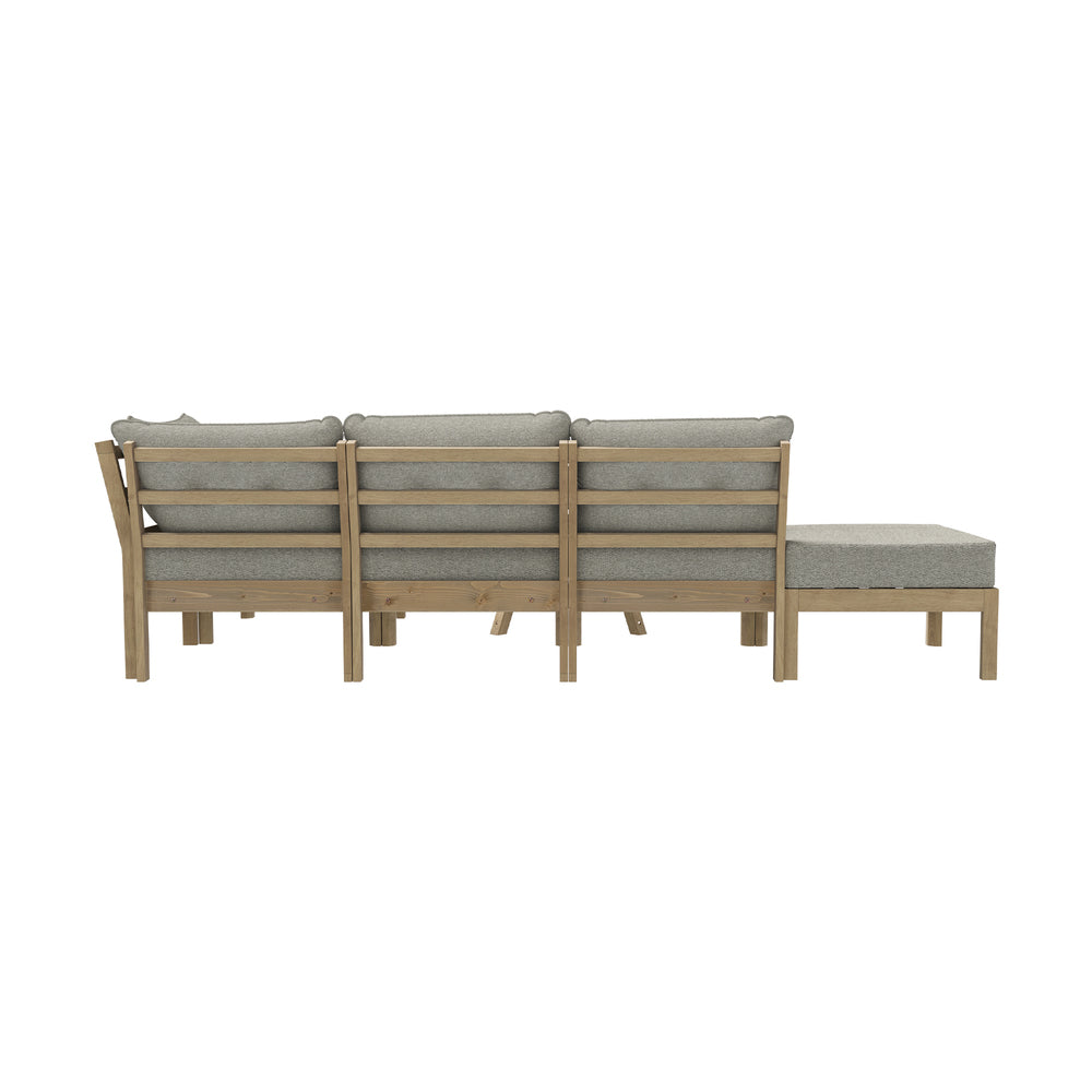 Outdoor Lounge Sofa Set 6 Piece Garden Furniture