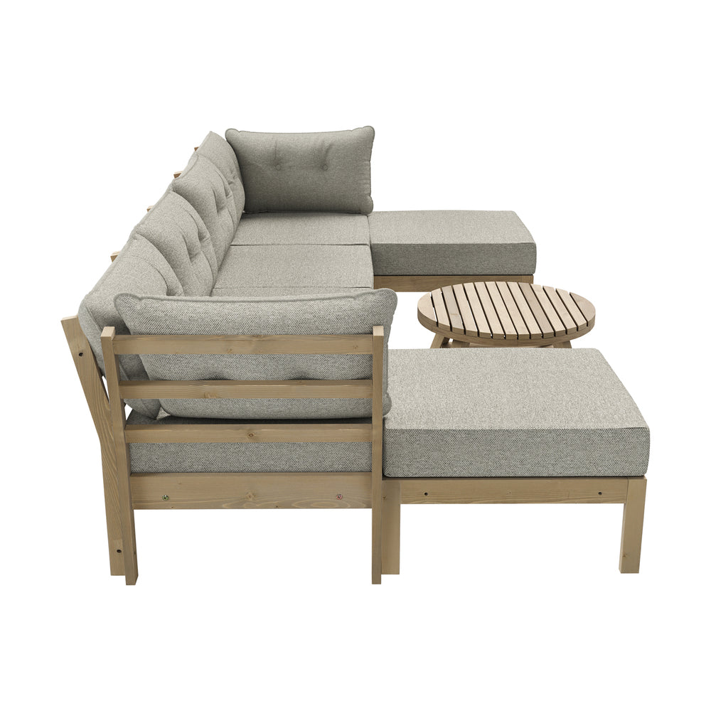 7 Piece Outdoor Lounge Sofa Set Garden Furniture