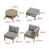 7 Piece Outdoor Lounge Sofa Set Garden Furniture Grey