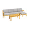Outdoor Sofa Set Lounge Patio Set 6 Piece