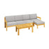 Outdoor Sofa Set Lounge Patio Set 6 Piece