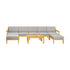 Outdoor Sofa Set Lounge Patio Set 8 Pieces