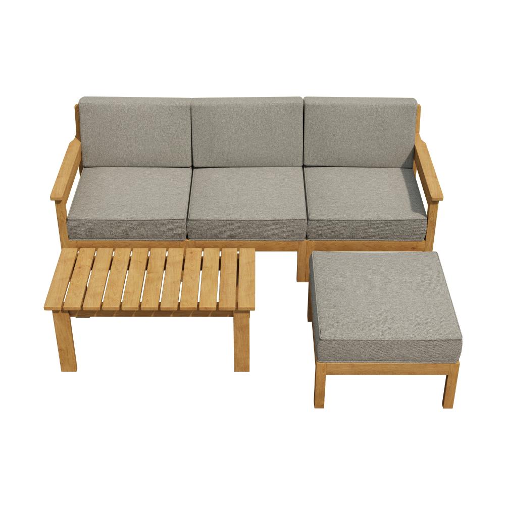 5PCS Outdoor Furniture Sofa Set Lounge Setting