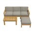 5PCS Outdoor Furniture Sofa Set Lounge Setting