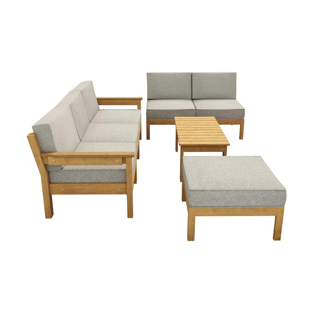 7PCS Outdoor Sofa Set Garden Lounge Setting